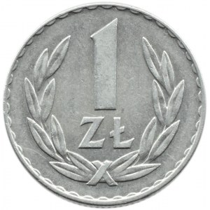 Polska, PRL, 1 złoty 1957, Warszawa, ładny egzemplarz