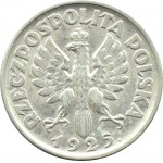 Polska, II RP, Kłosy, 1 złoty 1925, Londyn