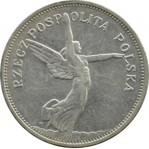 Polska, II RP, Nike, 5 złotych 1930, Warszawa, rzadki rocznik