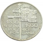 Polska, II RP, Sztandar 5 złotych 1930, Warszawa