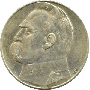 Polska, II RP, Józef Piłsudski 10 złotych 1934 strzelecki, Warszawa