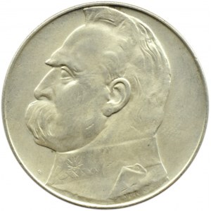 Polska, II RP, Józef Piłsudski, 10 złotych 1937, Warszawa