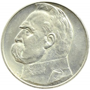 Polska, II RP, Józef Piłsudski, 10 złotych 1938, Warszawa