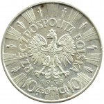 Polska, II RP, Józef Piłsudski, 10 złotych 1939, Warszawa