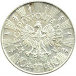 Polska, II RP, Józef Piłsudski, 10 złotych 1939, Warszawa