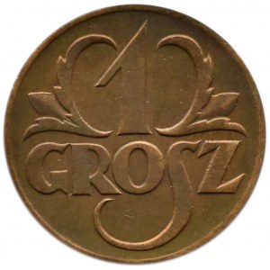 Polska, II RP, 1 grosz 1923, Warszawa
