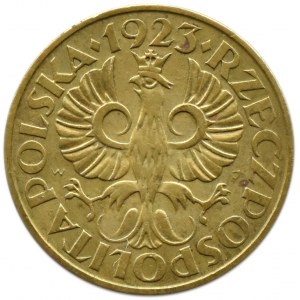Polska, II RP, 2 grosze 1923, Warszawa