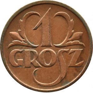 Polska, II RP, 1 grosz 1925, Warszawa