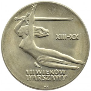 Polska, PRL, 10 złotych 1965, Nike, Warszawa, UNC