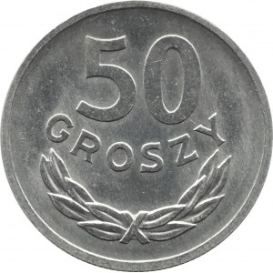 Polska, PRL, 50 groszy 1970, Warszawa, UNC
