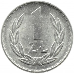 Polska, PRL, 1 złoty 1971, Warszawa, UNC