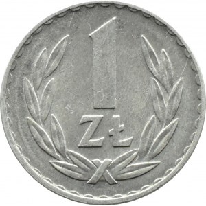 Polska, PRL, 1 złoty 1973, Warszawa, UNC