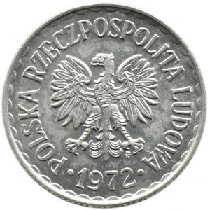 Polska, PRL, 1 złoty 1972, Warszawa, UNC