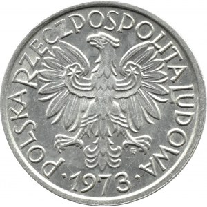 Polska, PRL, Jagody, 2 złote 1973, Warszawa, UNC