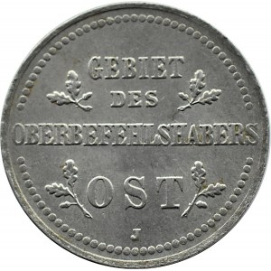 Królestwo Polskie, OST, 2 kopiejki 1916 J, Hamburg