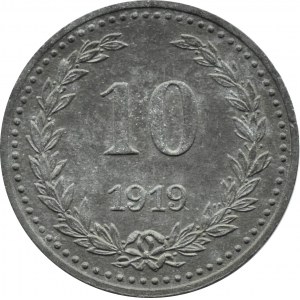 Bromberg/Bydgoszcz, 10 pfennig 1919, Werner Sohne/Berlin