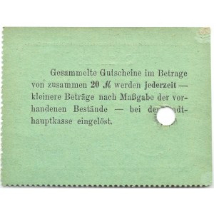 Bromberg, Bydgoszcz, Gutschein 50 pfennig 1914, numer 23928, UNC