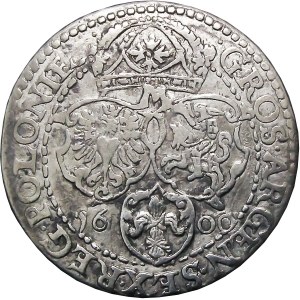 Zygmunt III Waza, szóstak 1600, Malbork, rzadszy rocznik
