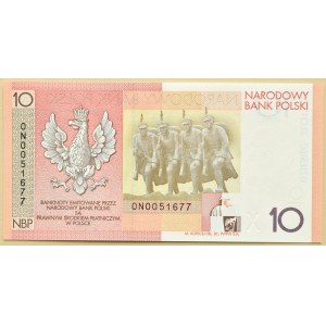 Polska, Józef Piłsudski, 10 złotych 2008, Warszawa, UNC (73)