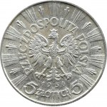 Polska, II RP, Józef Piłsudski 5 złotych 1936, Warszawa (35)