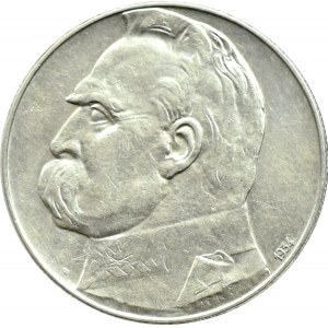 Polska, II RP, Józef Piłsudski 10 złotych 1934 strzelecki, Warszawa