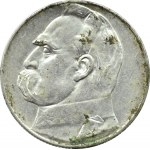 Polska, II RP, Józef Piłsudski, 5 złotych 1938, Warszawa, PIĘKNE