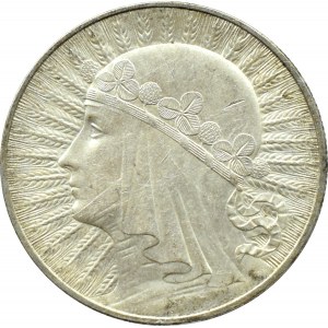 Polska, II RP, Głowa Kobiety, 10 złotych 1933, Warszawa