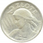 Polska, II RP, Kłosy, 2 złote 1924, Paryż