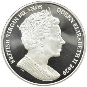 Wyspy Dziewicze, Elżbieta II, 1 dolar 2020, The Mayflower, UNC