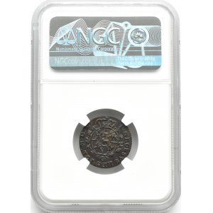 Stanisław A. Poniatowski, grosz 1768 G, Kraków, NGC UNC