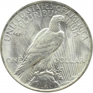 USA, Peace, 1 dolar 1923, Filadelfia, UNC