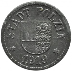 Pomorze, Polzin (Połczyn-Zdrój), 5 pfennig 1919, UNC