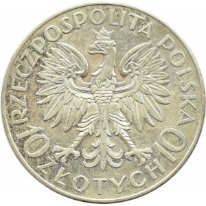 Polska, II RP, Jan III Sobieski, 10 złotych 1933, Warszawa, PIĘKNY