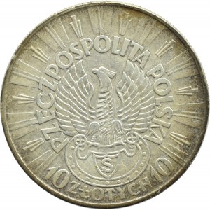 Polska, II RP, Józef Piłsudski 10 złotych 1934 strzelecki, Warszawa