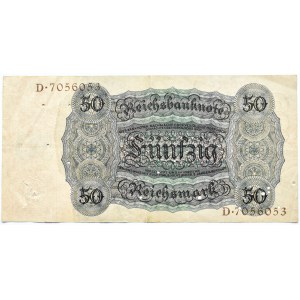 Niemcy, Republika Weimarska, 50 marek 1924, seria D/D, Berlin, rzadkie