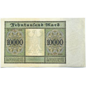Niemcy, Republika Weimarska, 10000 marek 1922, seria E/G, Berlin, duży format