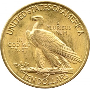 USA, Indianin, 10 dolarów 1932, Filadelfia, UNC/UNC-