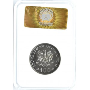 Polska, PRL, Jadwiga, 100 złotych 1988, Warszawa, PCG MS69