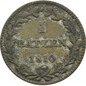 Szwajcaria, Kanton Basel (Bazylea), 1 batzen 1810