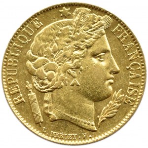 Francja, Republika, Ceres, 20 franków 1851, Paryż