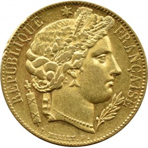 Francja, Republika, Ceres, 20 franków 1850, Paryż