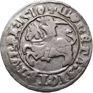Zygmunt I Stary, półgrosz 1510, Wilno, PIĘKNY