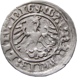 Zygmunt I Stary, półgrosz 1510, Wilno, PIĘKNY