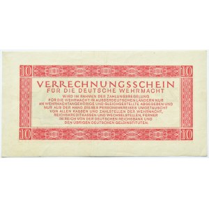 Niemcy, Wermacht, bony 10 marek 1944, wysoki nominał