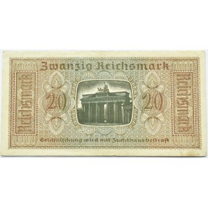 Niemcy, III Rzesza, 20 marek 1939, Brama Brandenburska, seria A