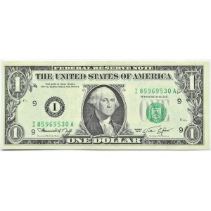 USA, 1 dolar 1974, seria I, Minnesota, UNC