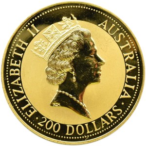Australia, Kangur, 200 dolarów 1993 P, Perth
