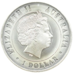 Australia, 1 dolar 2015 P, Pająk Atraks, Perth, UNC