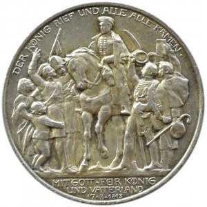 Niemcy, Prusy, Wilhelm II, 2 marki 1913 A, Berlin