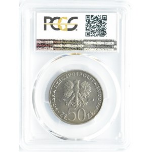 Polska, PRL, Teatr Wielki, 50 złotych 1983, Warszawa, PCGS MS65